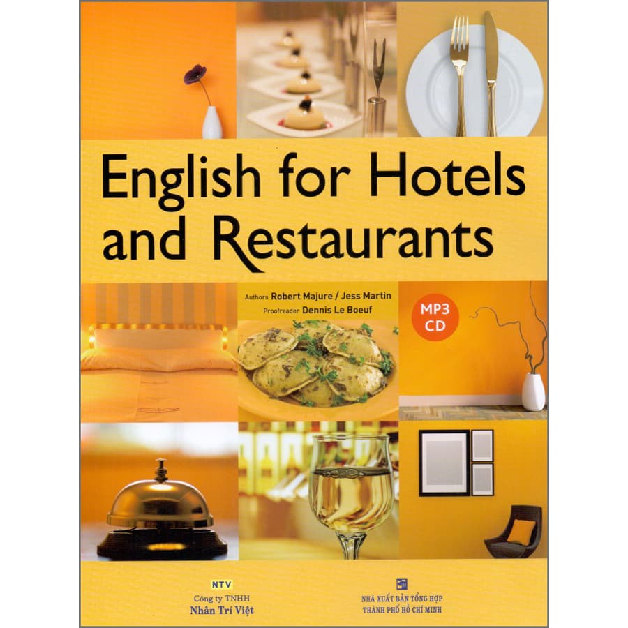 Sách English For Hotels And Restaurants Kèm CD