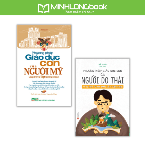 Sách Combo 2 cuốn Phương Pháp Giáo Dục Con Của Người Do Thái TB Phương Pháp Giáo Dục Con Của Người Mỹ