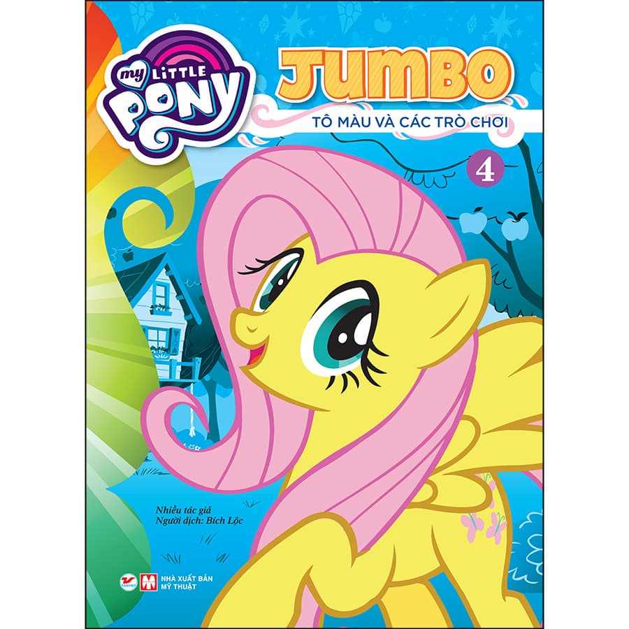 Sách My Little Pony Jumbo Tô Màu Và Các Trò Chơi 4