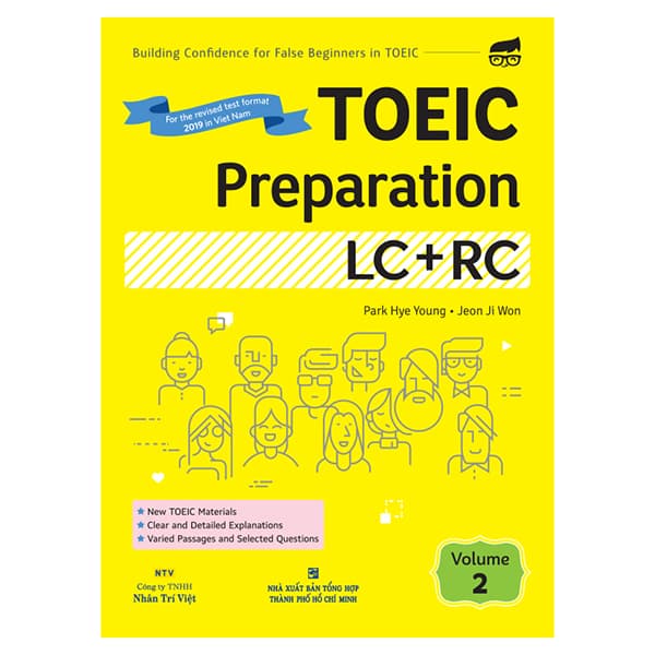 Sách Toeic Preparation LC RC Volume 2 Kèm file MP3