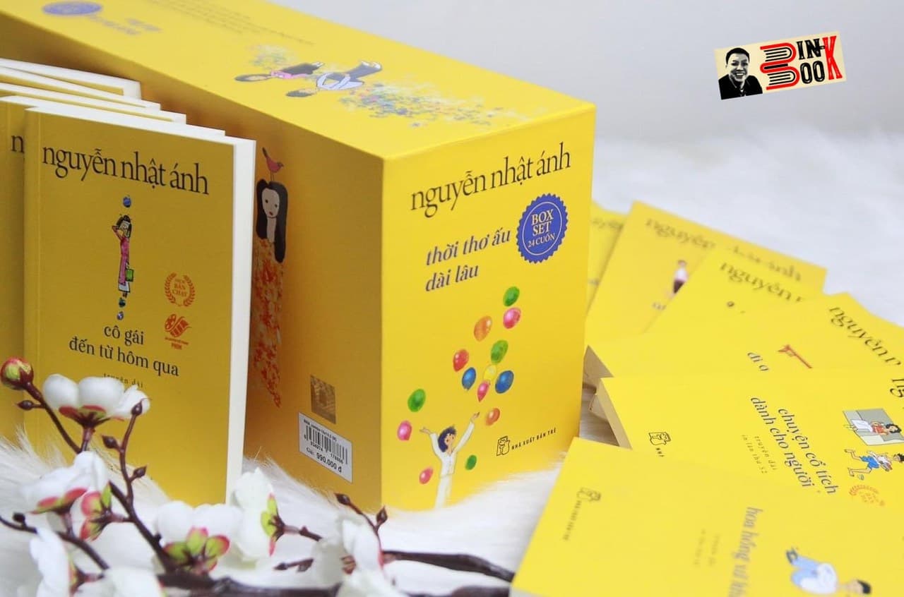 BOXSET NGUYỄN NHẬT ÁNH 24 CUỐN THỜI THƠ ẤU DÀI LÂU VÀNG ẤM ÁP