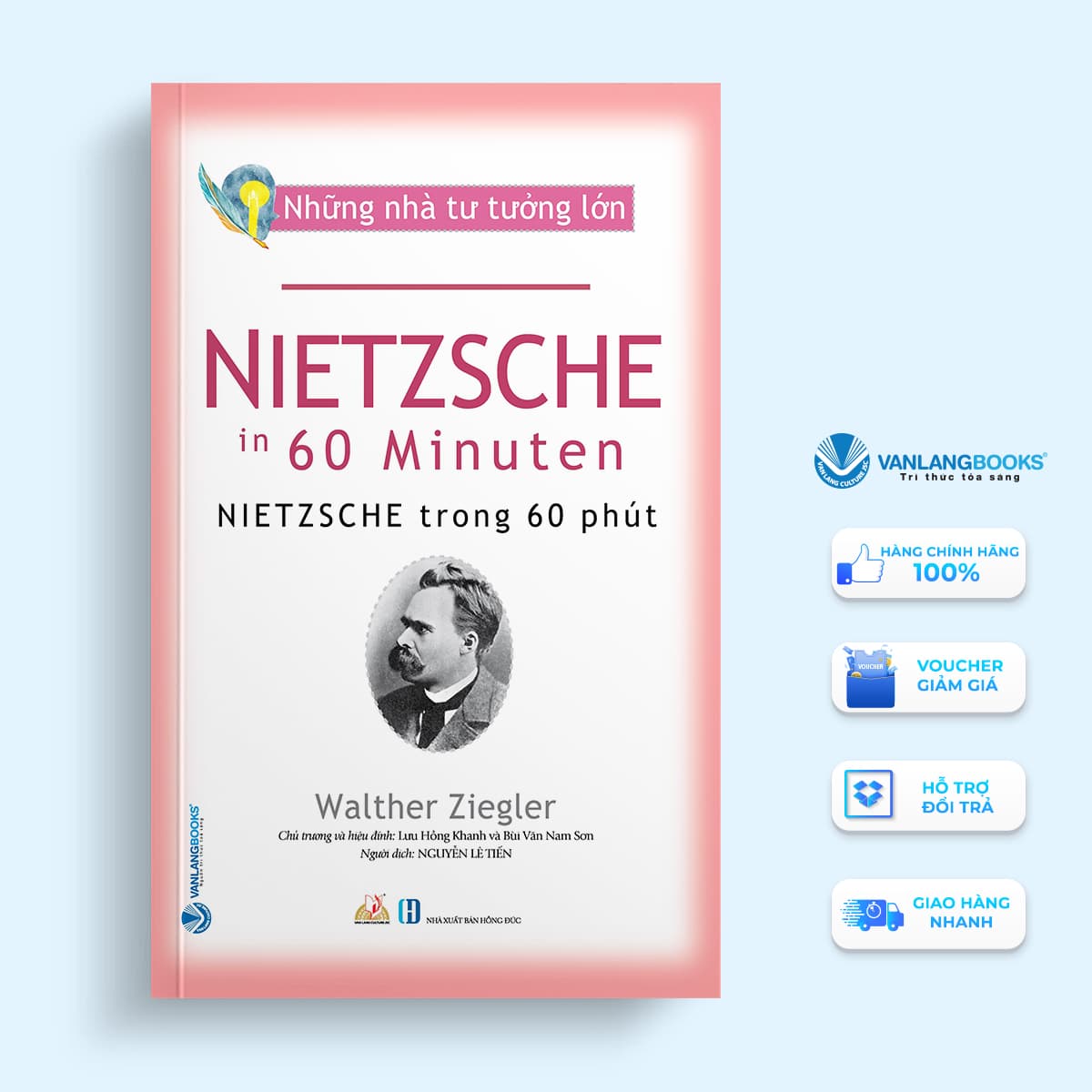 Sách Nhà Tư Tưởng Lớn Nietzsche Trong 60 Phút