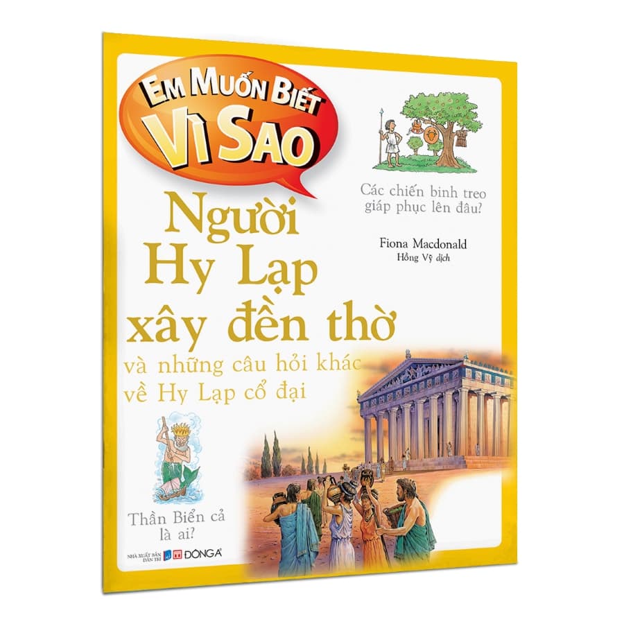 Bộ Em muốn biết vì sao Bộ mới 2022 Lựa chọn theo chủ đề Người Hy Lạp xây đền thờ