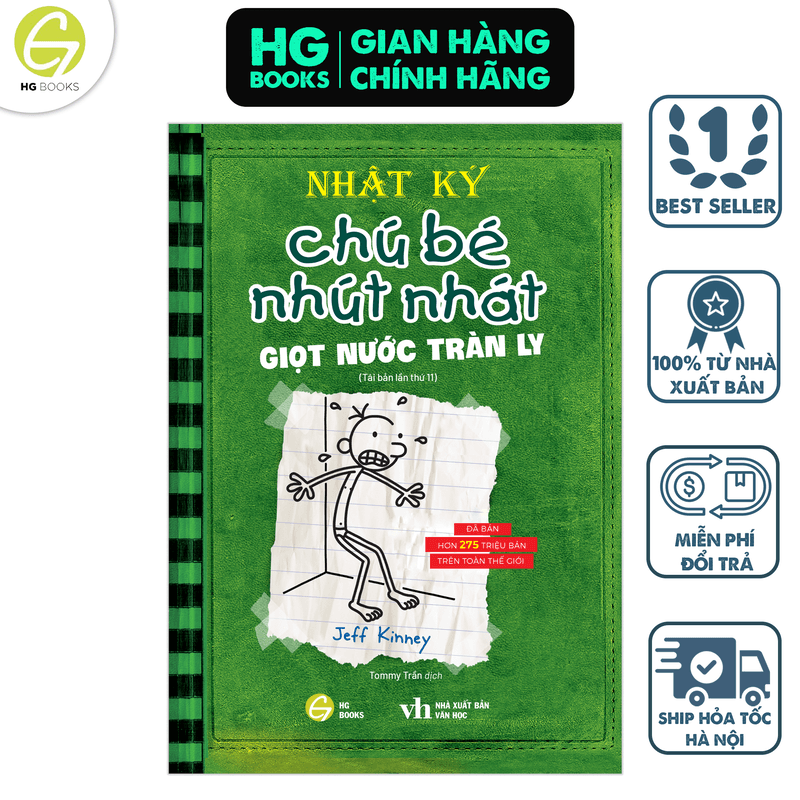 Nhật Ký Chú Bé Nhút Nhát Tập 3 Giọt Nước Tràn Ly