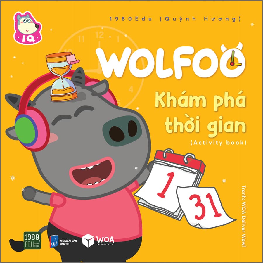 Sách Wolfoo Khám Phá Thời Gian