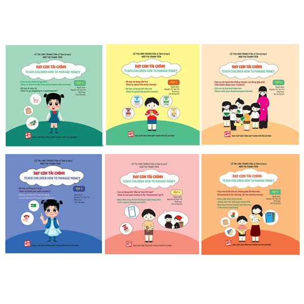 Combo Dạy Con Tài Chính Bộ 6 Tập