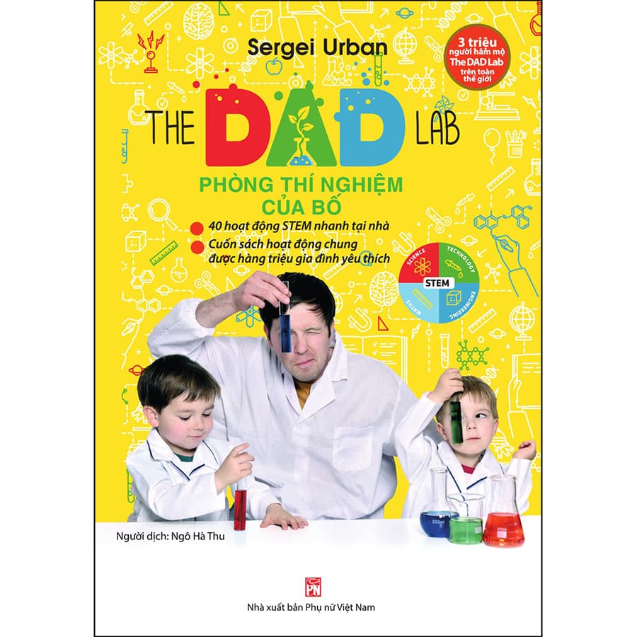 Sách The Dad Lab Phòng Thí Nghiệm Của Bố