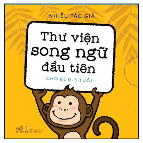 Combo Bộ 6 Cuốn Thư Viện Song Ngữ Đầu Tiên Cho Bé 0 3 Tuổi
