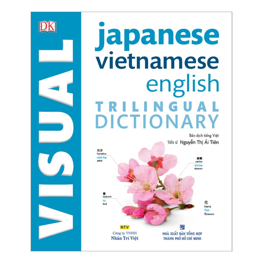 Sách DK Trilingual Visual Dictionary Japanese Vietnamese English