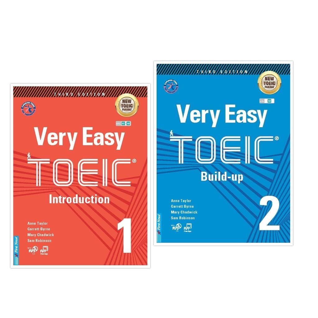 Sách Combo Very Easy Toeic 1 Very Easy Toeic 2 FirstNews
