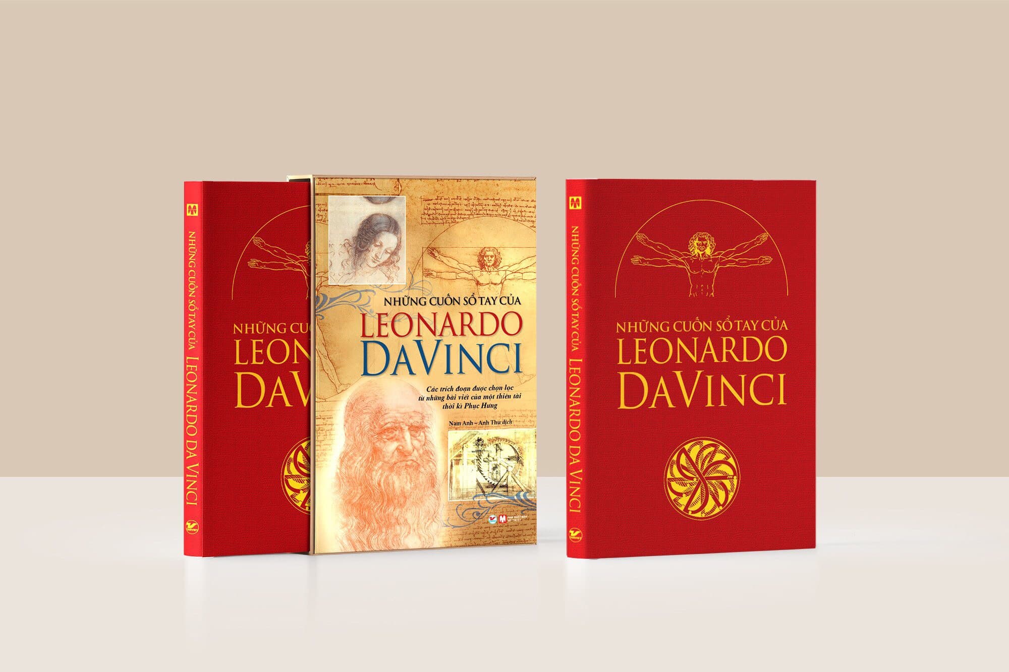 DELUXE BOOKS Những Cuốn Sổ Tay Của LEONARDO DA VINCI