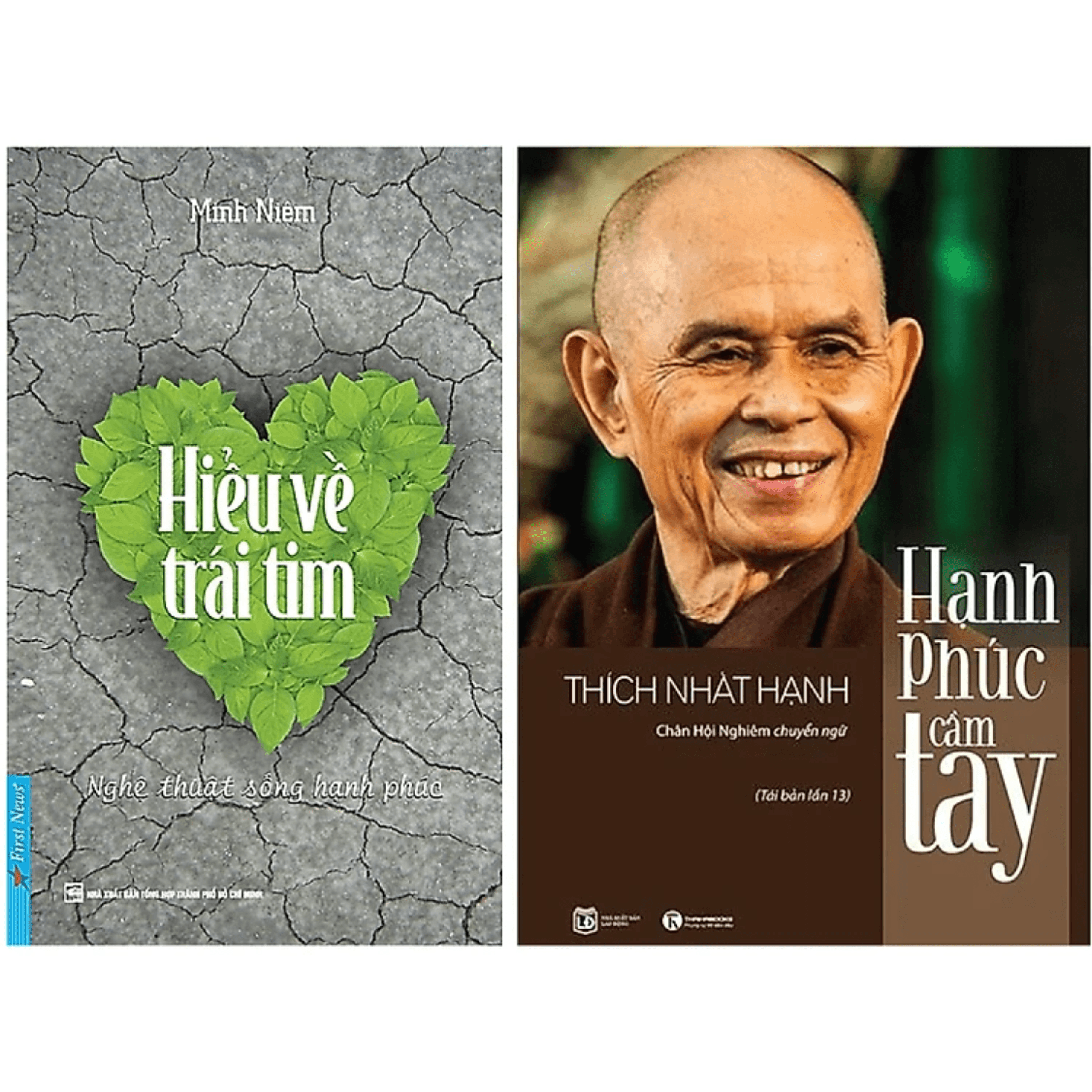 Combo 2Q Hiểu Về Trái Tim Thiền Sư Minh Niệm Hạnh Phúc Cầm Tay Thích Nhất Hạnh Sách Chữa Lành Tâm Hồn