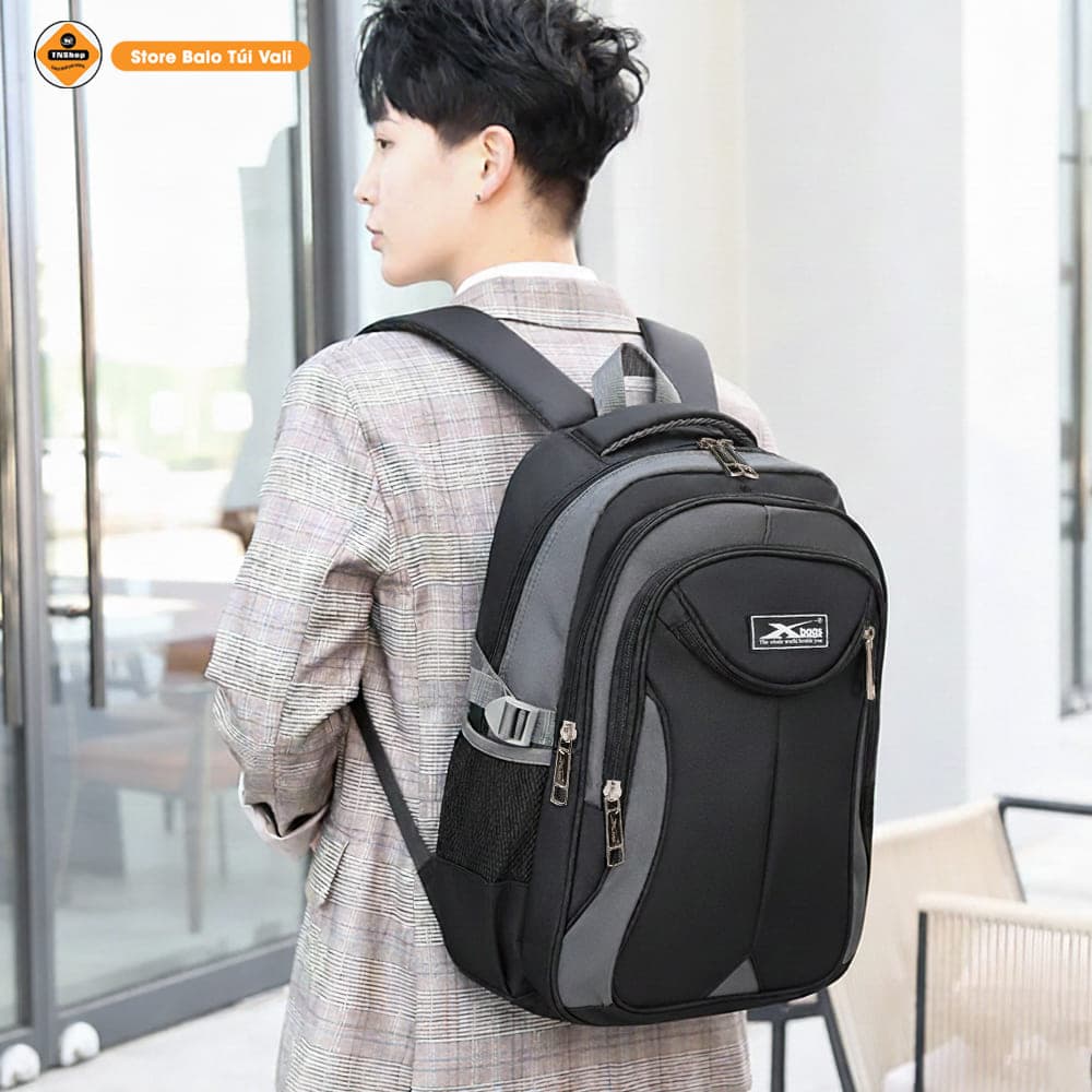 Balo Laptop Chống Sốc Cao Cấp Thời Trang XBAGS Xb 2002 Balo Đựng Laptop 15.6 Inch Dù 900 PU Chống Nước Tiện Dụng Sang Trọng Đẳng Cấp