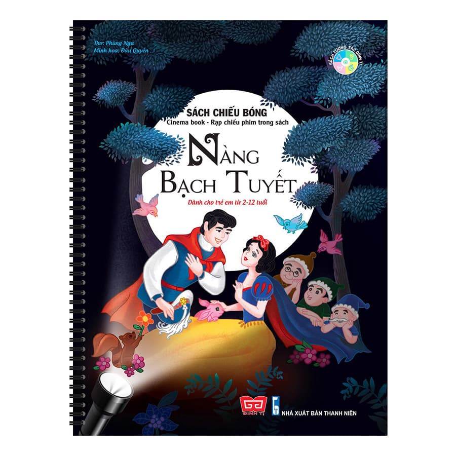 Sách Tương Tác Sách Chiếu Bóng Cinema Book Rạp Chiếu Phim Trong Sách Nàng Bạch Tuyết