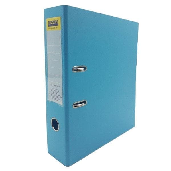 Bìa Còng 7cm Toppoint TOP 218F Xanh da trời