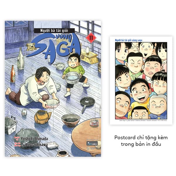 Người Bà Tài Giỏi Vùng Saga Tập 11 Tặng Kèm Postcard Cho Bản In Đầu