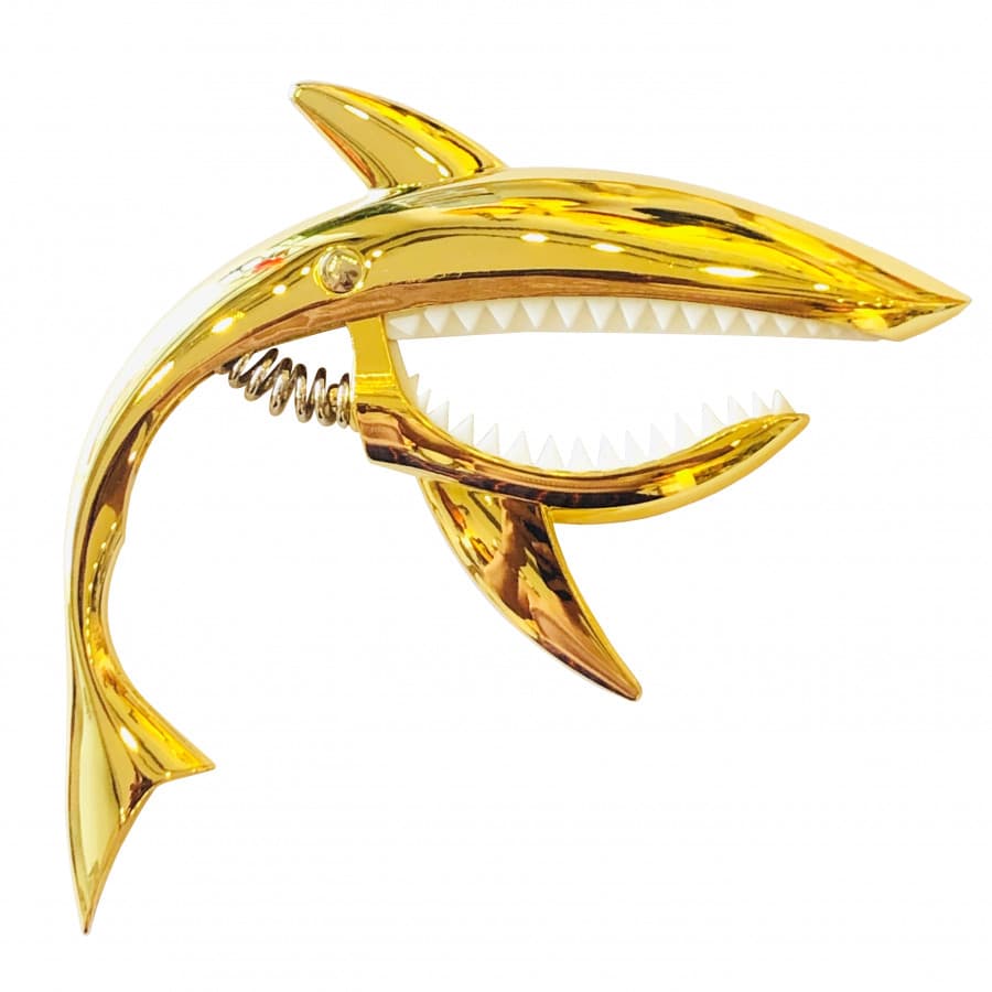 Capo Đàn Guitar Ukulele Cá Mập Gold