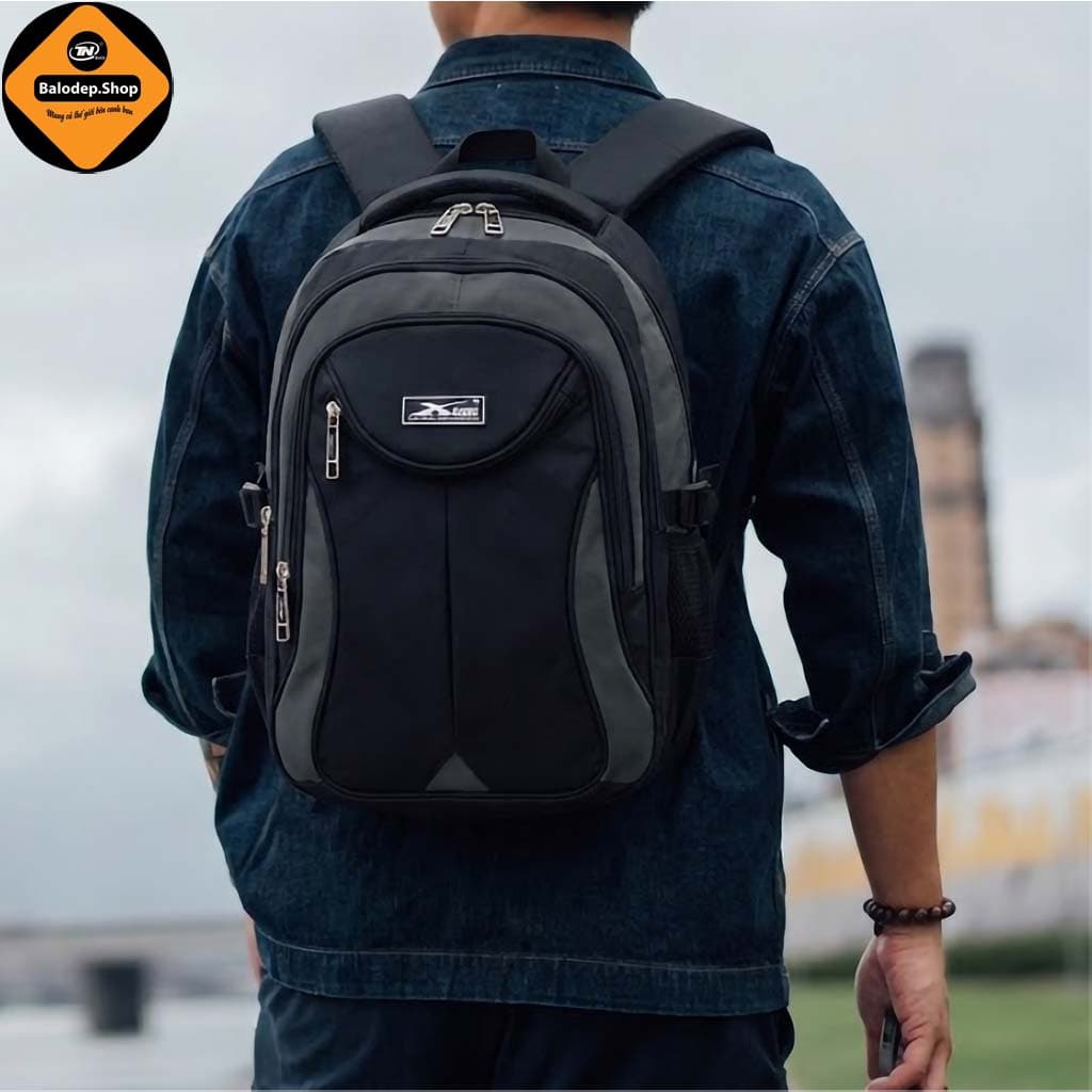 Balo Laptop Nam Nữ XBags Naituo Xb2002 Nhiều Ngăn Tiện Dụng Chống Sốc Chống Thấm Đựng Laptop 15.6 Inch Phù Hợp Đi Học Và Đi Làm