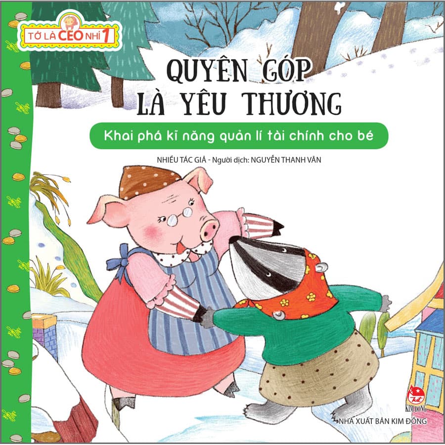 Sách Tớ Là CEO Nhí 1 Quyên Góp Là Yêu Thương Tái Bản 2023
