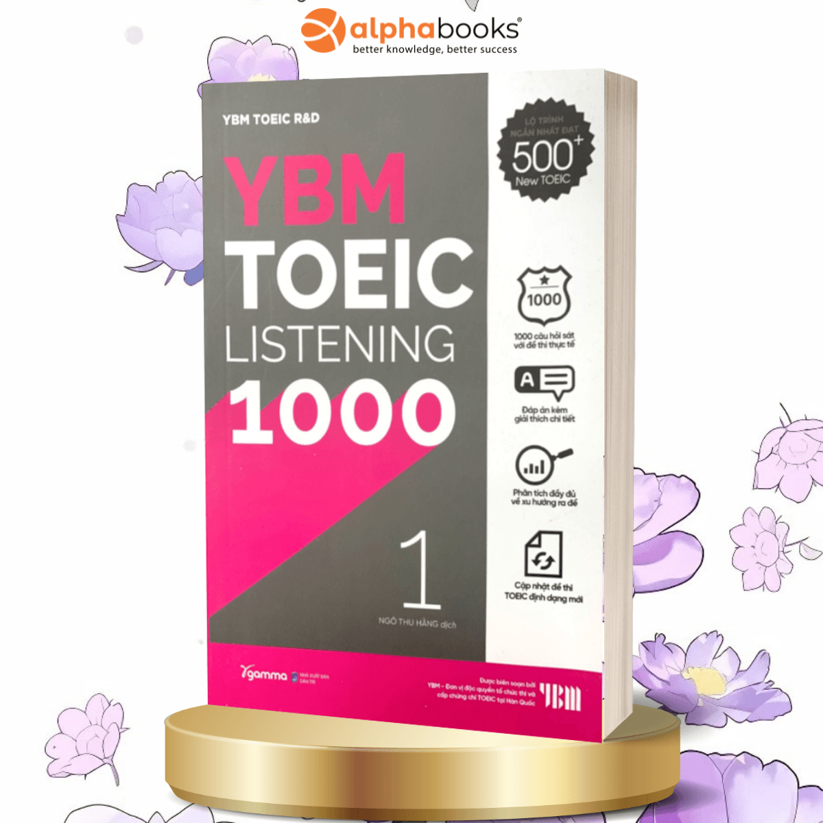 Sách YBM Toeic Listening 1000 Vol 1