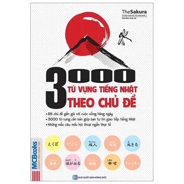 Sách 3000 Từ Vựng Tiếng Nhật Theo Chủ Đề