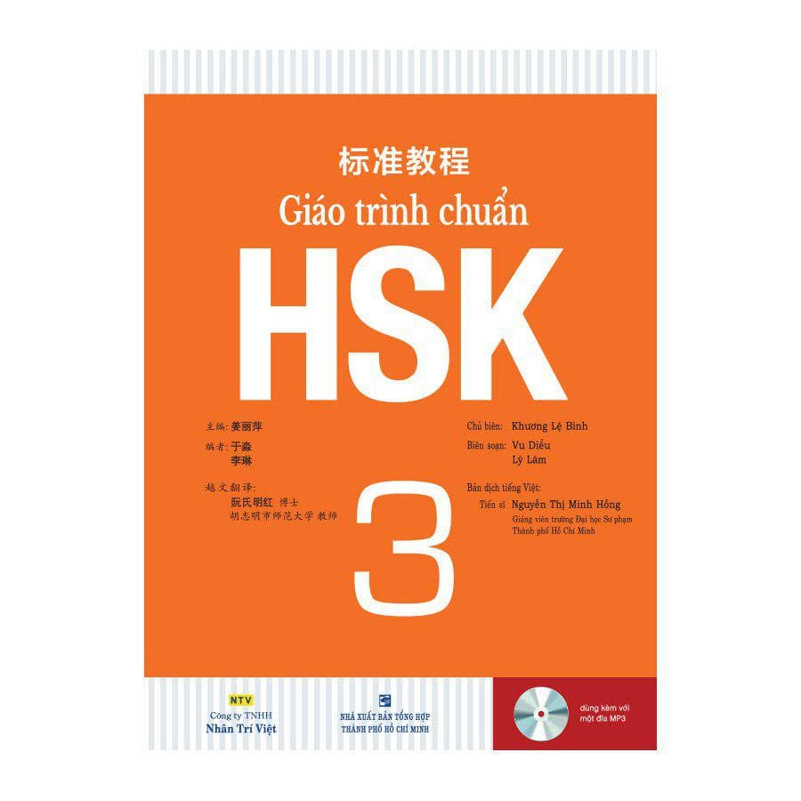 Sách Giáo Trình Chuẩn HSK 3 Bài Học Kèm file MP3 Tái Bản