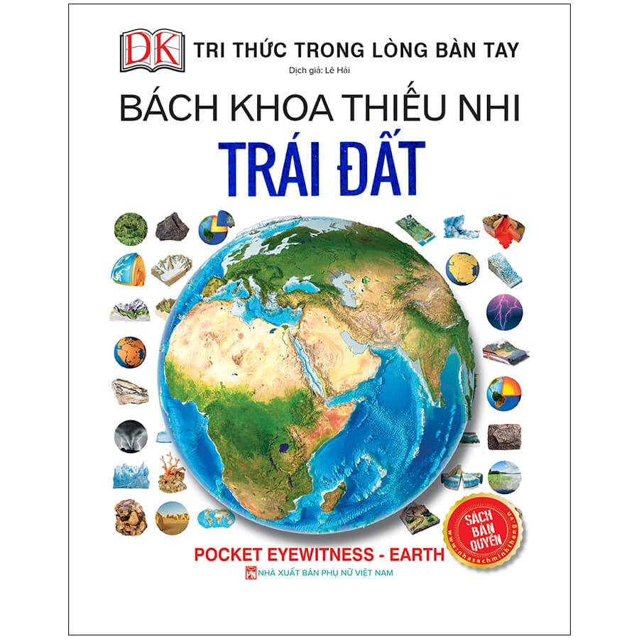 Sách Bách Khoa Thiếu Nhi Trái Đất Bìa Cứng