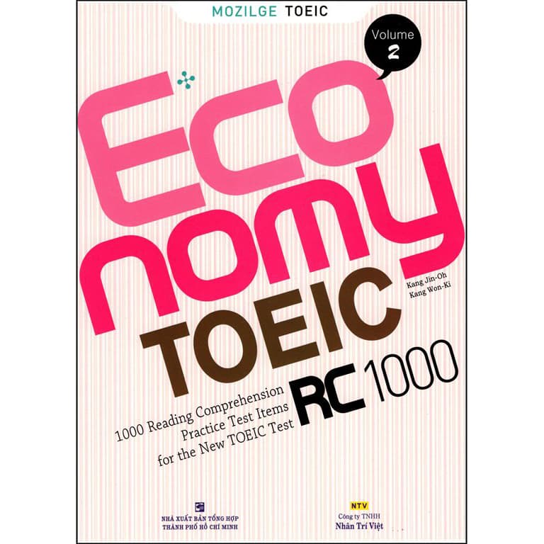 Sách Economy TOEIC RC1000 Volume 2