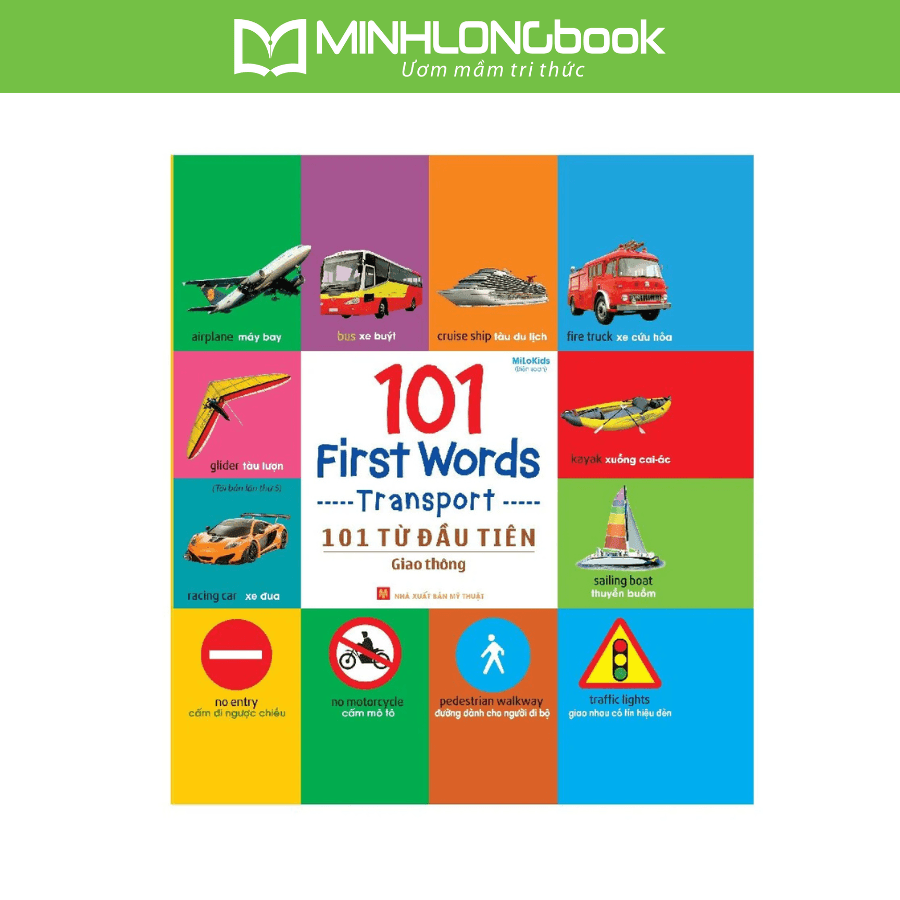 Sách 101 First Words Transport 101 Từ Đầu Tiên Giao Thông