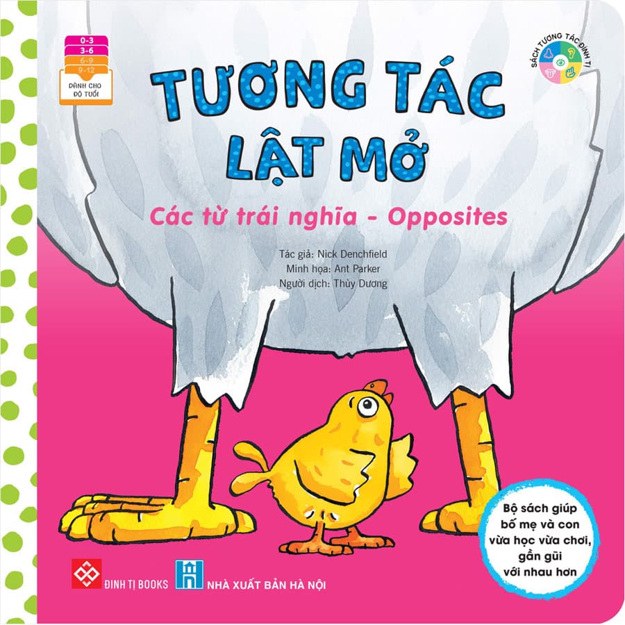 Sách Tương Tác Lật Mở Các Từ Trái Nghĩa Opposites