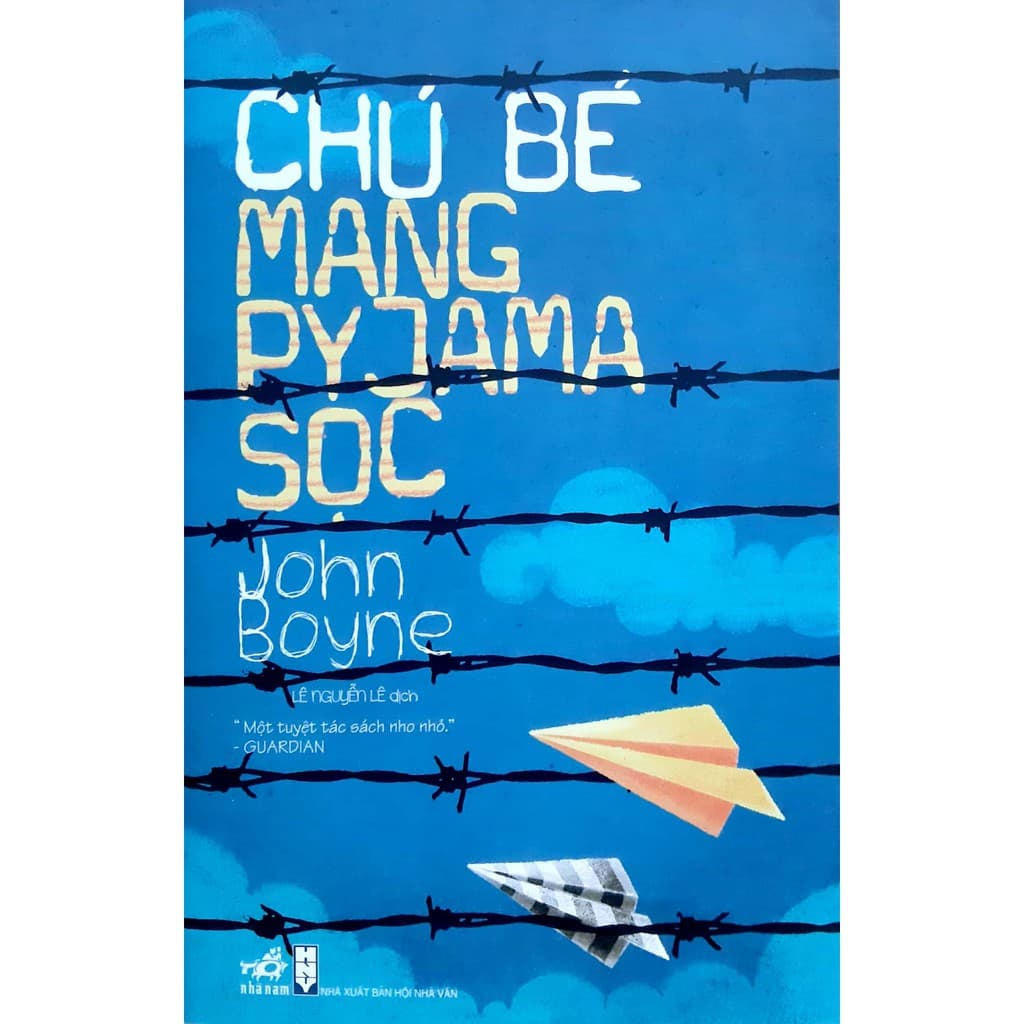 Sách Chú bé mang pyjama sọc tái bản 2023