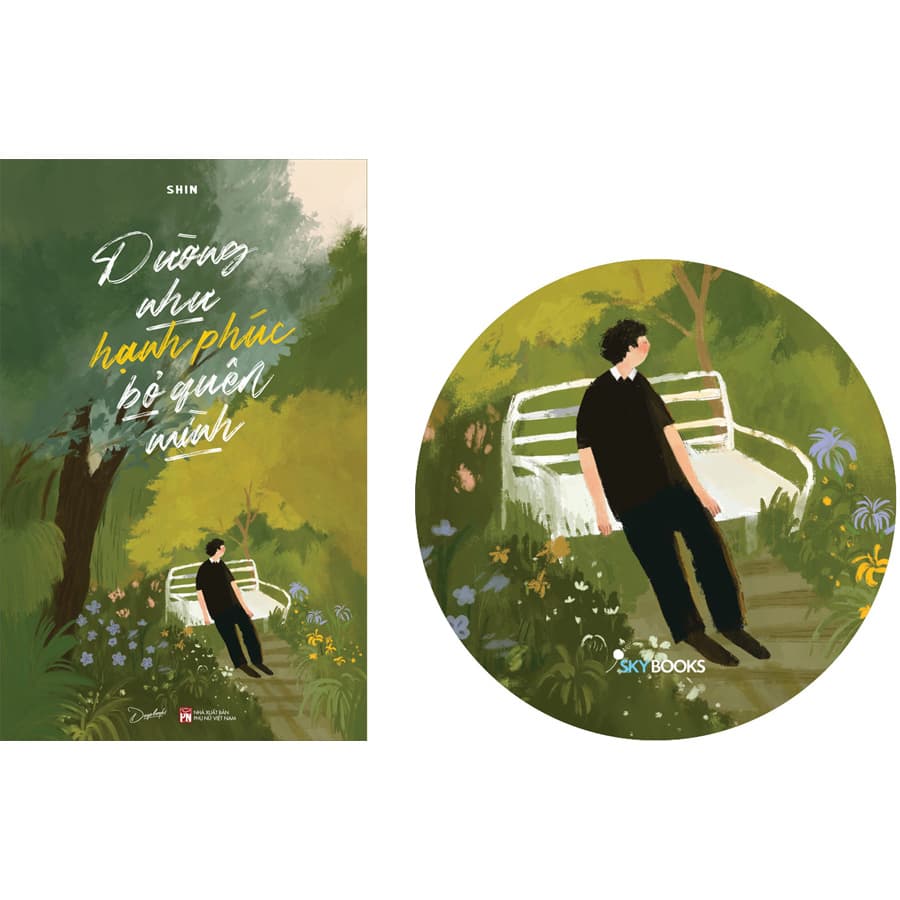 Sách Dường Như Hạnh Phúc Bỏ Quên Mình Tặng Kèm Bookmark