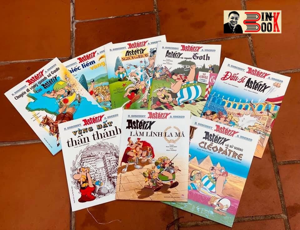 COMBO 8 TẬP NHỮNG CUỘC PHIÊU LƯU CỦA ASTERIX IN MÀU TOÀN BỘ NXB KIM ĐỒNG
