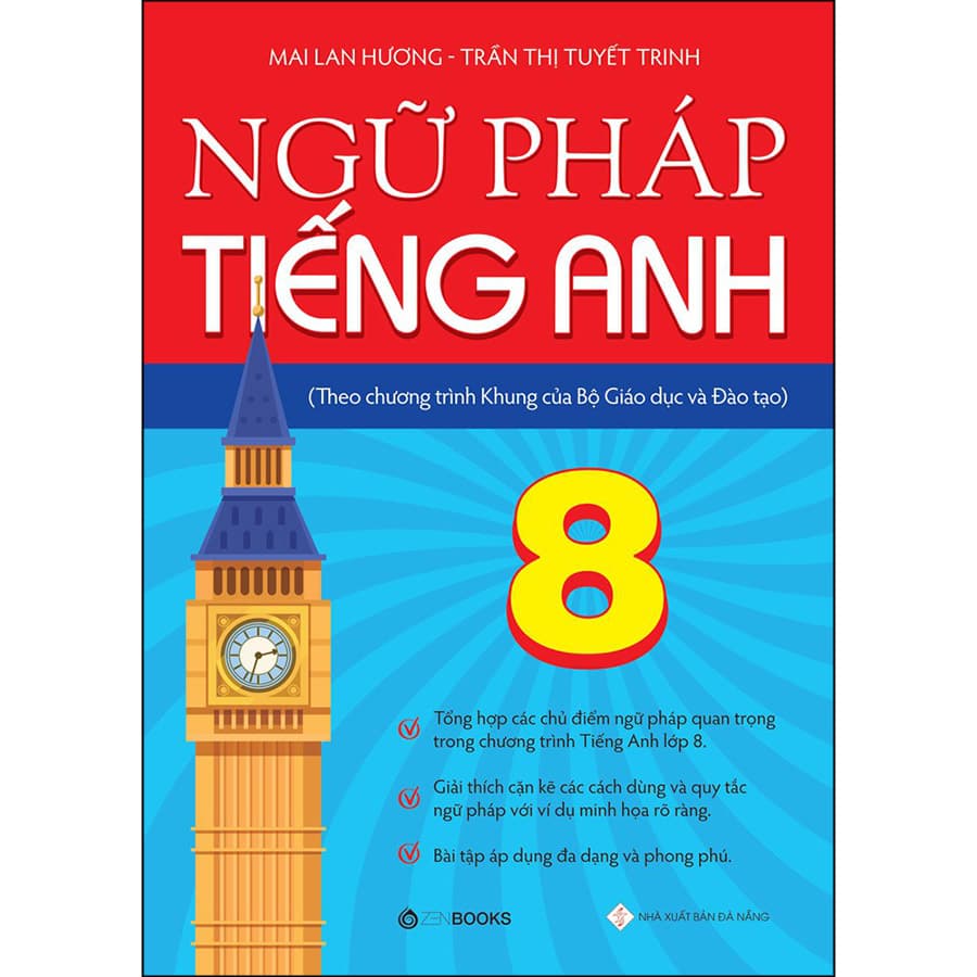 Sách Ngữ Pháp Tiếng Anh 8