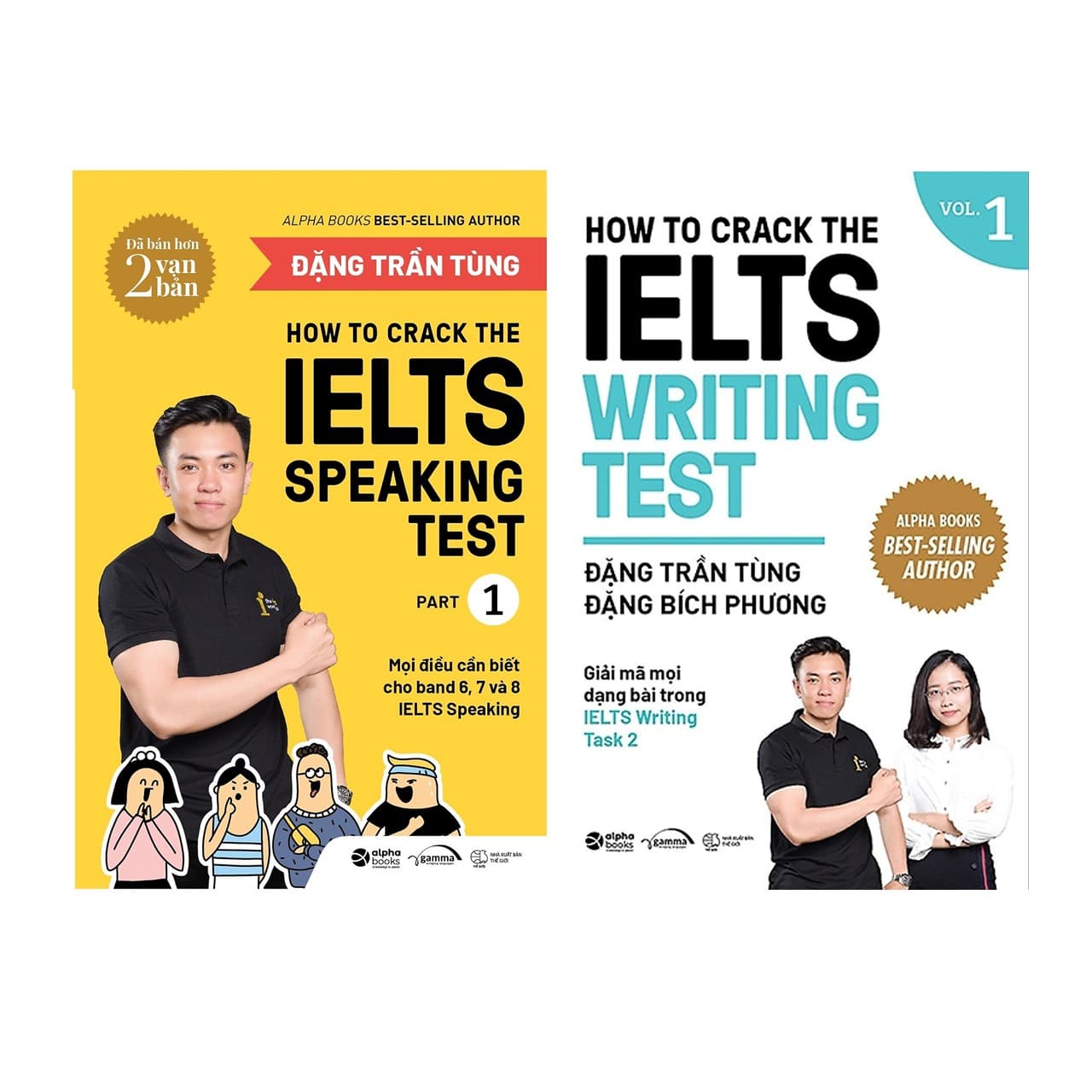 Combo Crack IELTS Giúp Bạn Chinh Phục Giấc Mơ IELTS How To Crack The IELTS Speaking Test Part 1 How To Crack The IELTS Writing Test Vol 1 Tái Bản Bổ Sung 2020