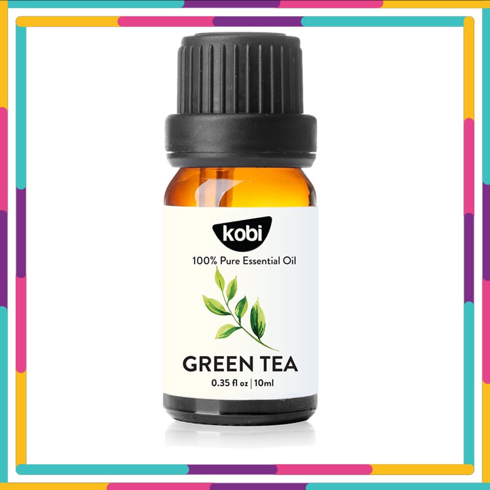 Tinh dầu Trà Xanh Kobi Green Tea Giúp Chăm Sóc Da Thanh Lọc Không Khí Hiệu Quả 10ml