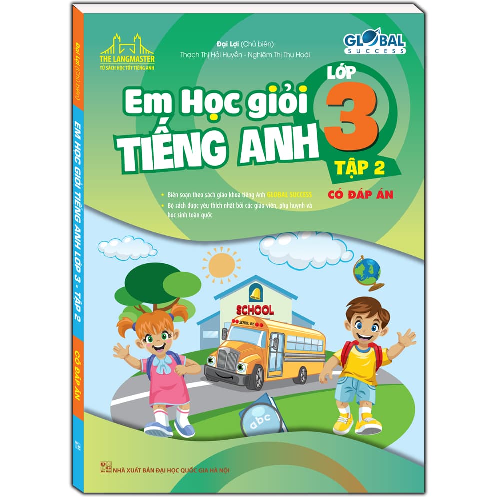 Sách GLOBAL SUCCESS Em Học Giỏi Tiếng Anh Lớp 3 Tập 2 Có Đáp Án