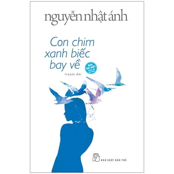 Sách Con Chim Xanh Biếc Bay Về Nguyễn Nhật Ánh Bìa Cứng Bản thông thường tặng kèm 06 Postcard