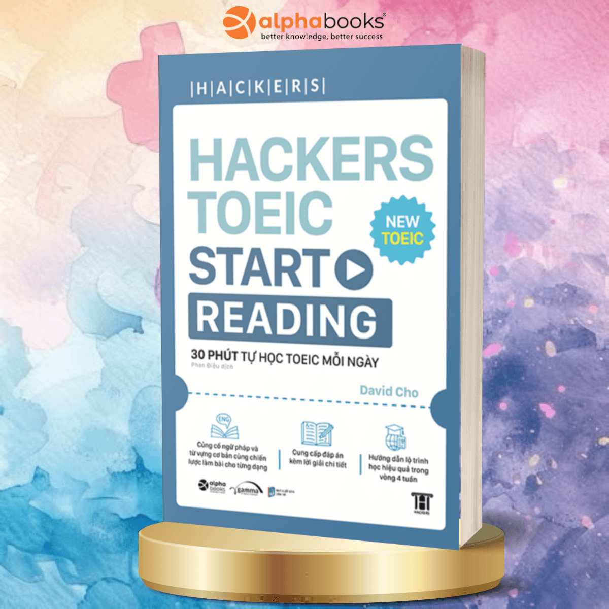 Sách Hackers Toeic Start Reading 30 Phút Tự Học TOEIC Mỗi Ngày