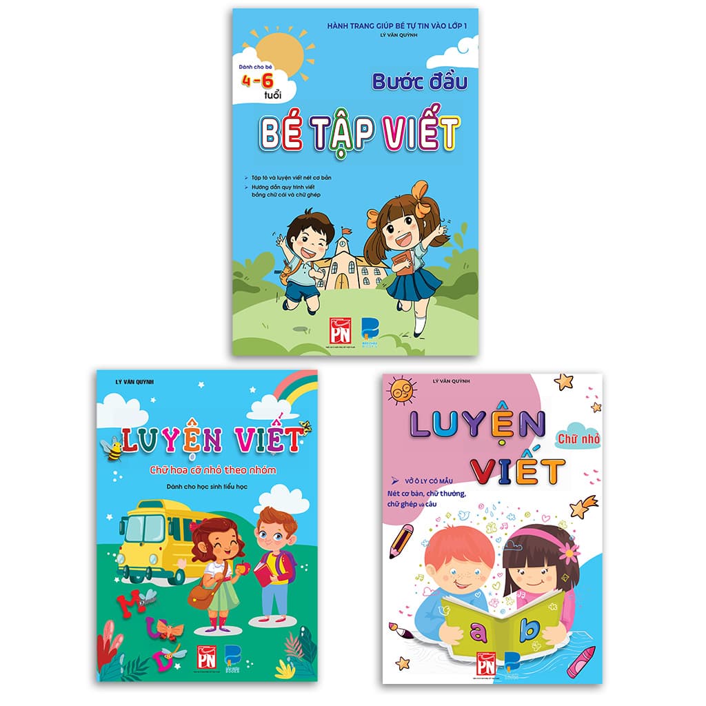Combo Luyện Viết Chữ Đẹp Theo chương trình mới hành trang cho bé vào lớp 1