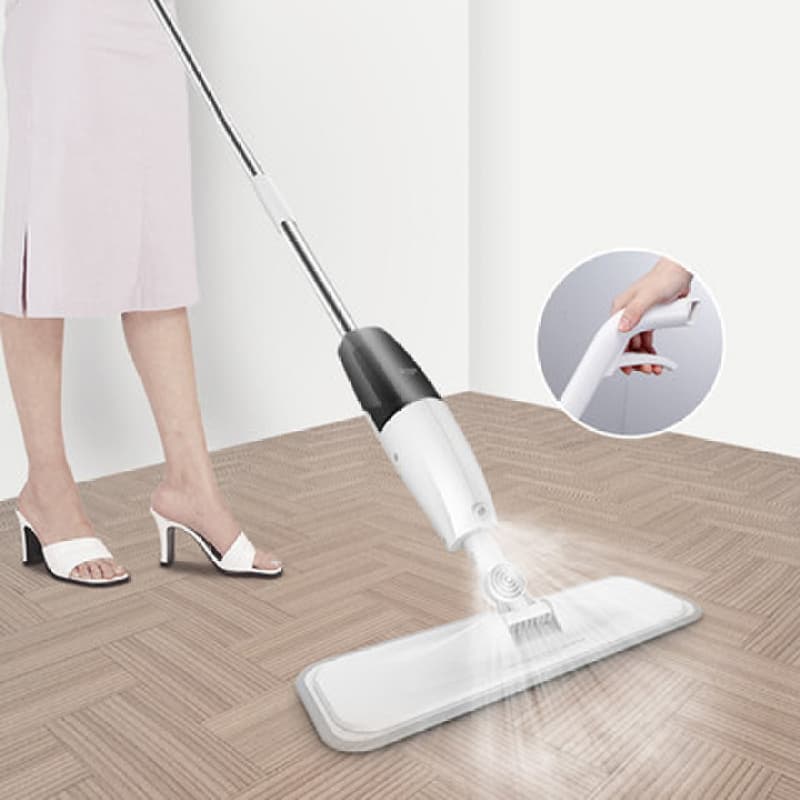 Cây Lau Nhà Phun Sương Siêu Sạch Thiết Kế Chổi Đa Năng Xoạy 360 Độ Lau Sạch Mọi Ngóc Ngách Trong Nhà Bạn Hàng Loại 1 MINIIN