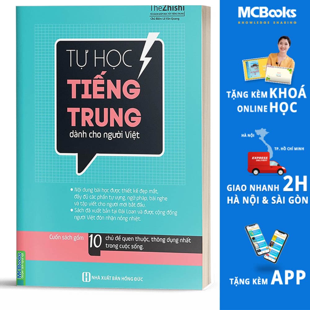 Sách Tự Học Tiếng Trung Dành Cho Người Việt