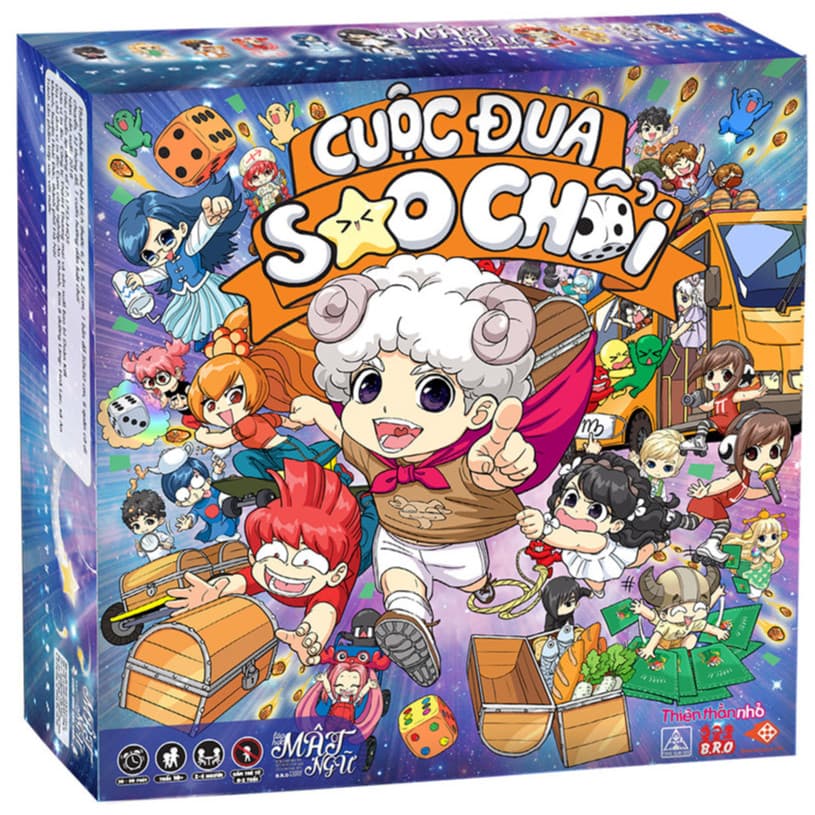 Boardgame Lớp Học Mật Ngữ Cuộc Đua Sao Chổi