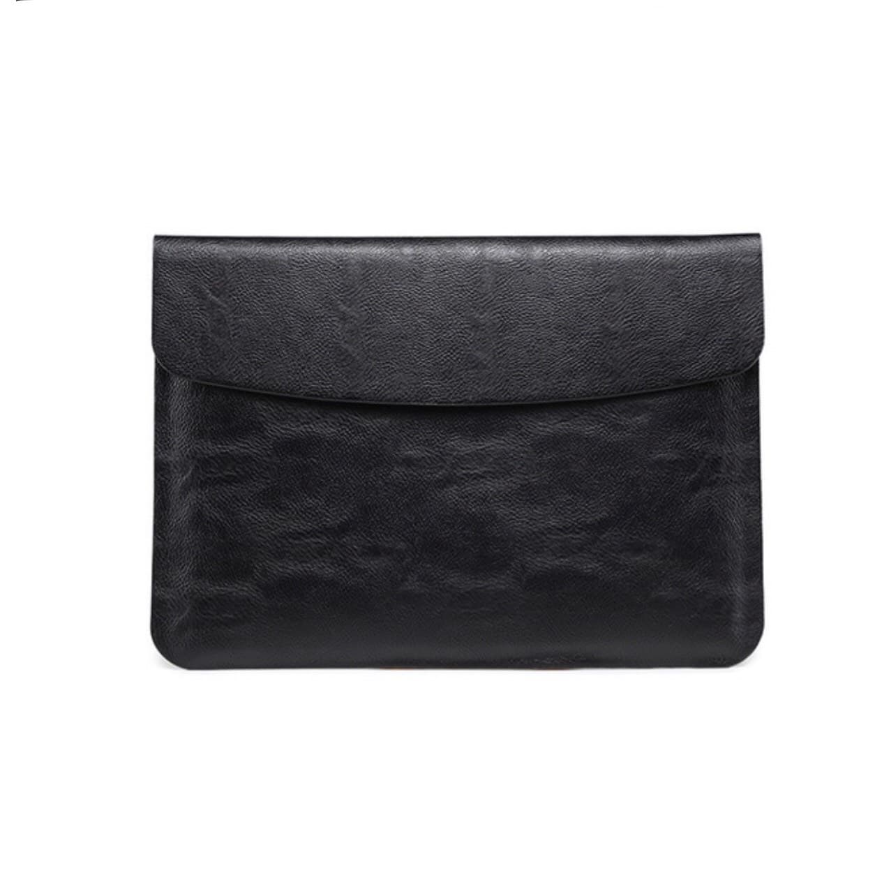 Túi chống sốc cho macbook laptop surface tặng kèm ví đựng sạc chuột Đen da trơn Surface Pro X