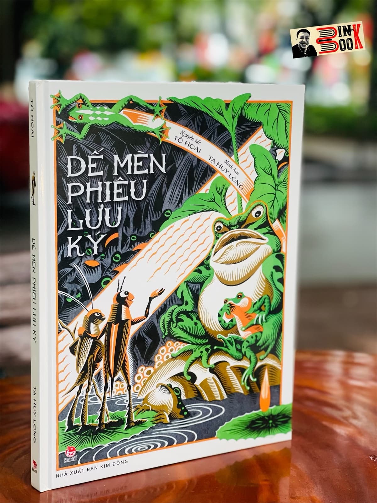 bản comic của Tạ Huy Long DẾ MÈN PHIÊU LƯU KÝ bìa cứng in màu NXB Kim Đồng