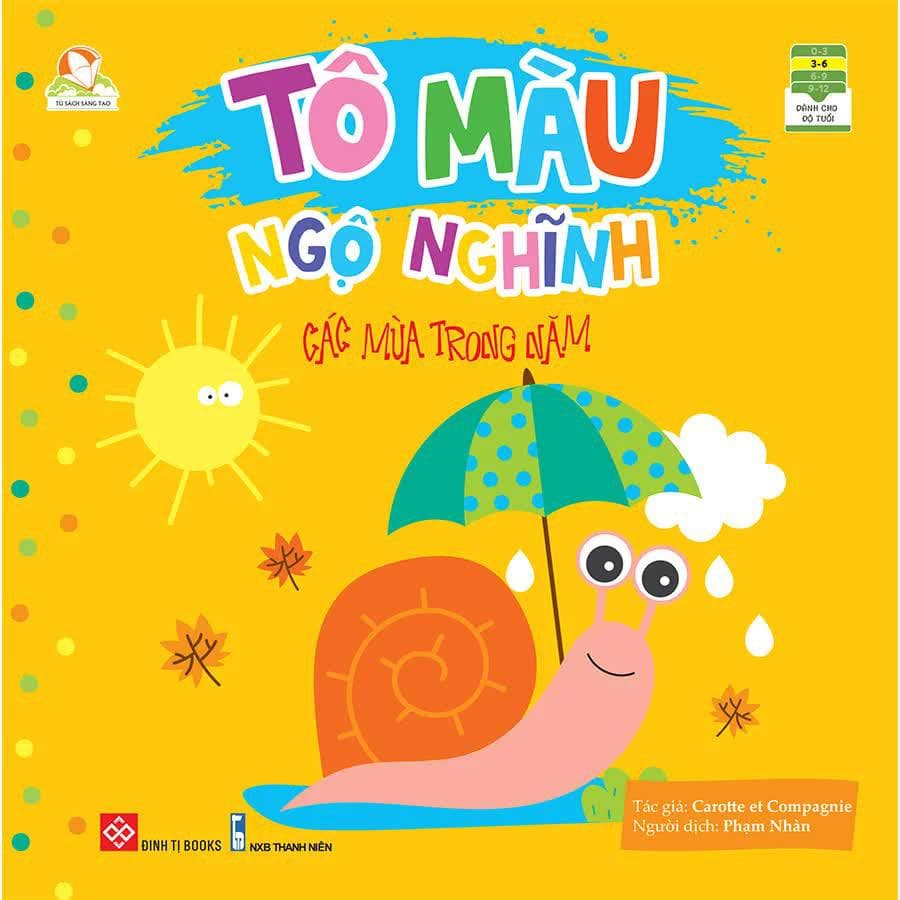 Tô Màu Ngộ Nghĩnh Các Mùa Trong Năm