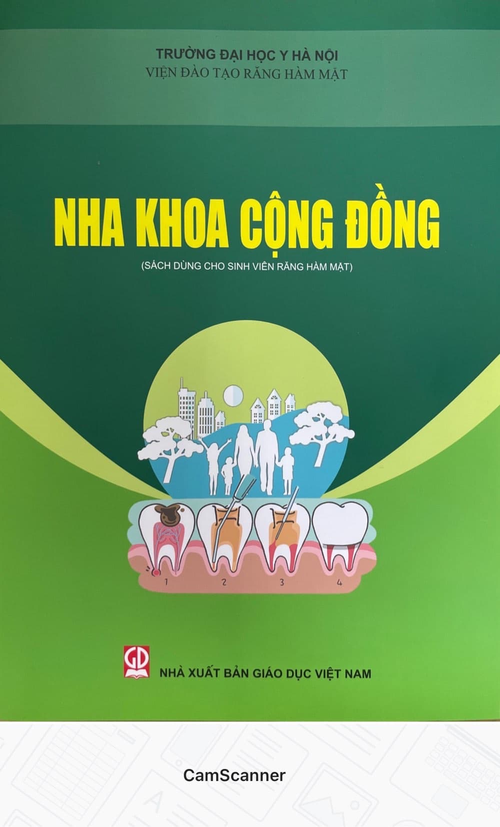 Nha Khoa Cộng Đồng Sách dùng cho sinh viên Răng Hàm Mặt
