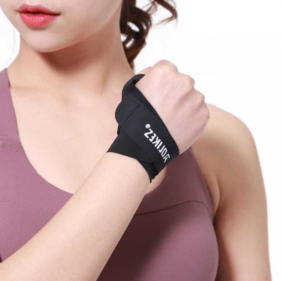 Dây Đeo Nẹp Ống Cổ Tay Hỗ Trợ khớp Khi Bong Gân Wrist Protector AOLIKES YE 1673 Tay Phải M