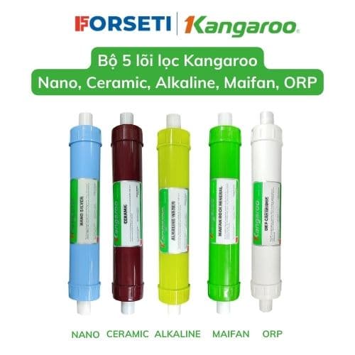 Trọn bộ 9 lõi lọc nước Kangaroo dùng cho máy lọc nước Kangaroo KG109A KV Bộ CN56789