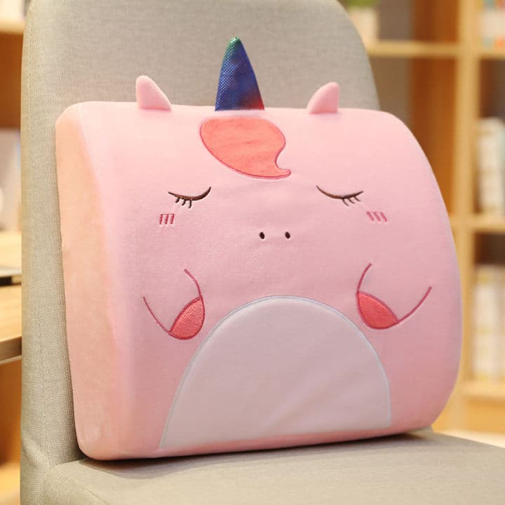 Gối tựa lưng văn phòng cao su non A kích thước 34 x 34 cm x 610cm Unicorn